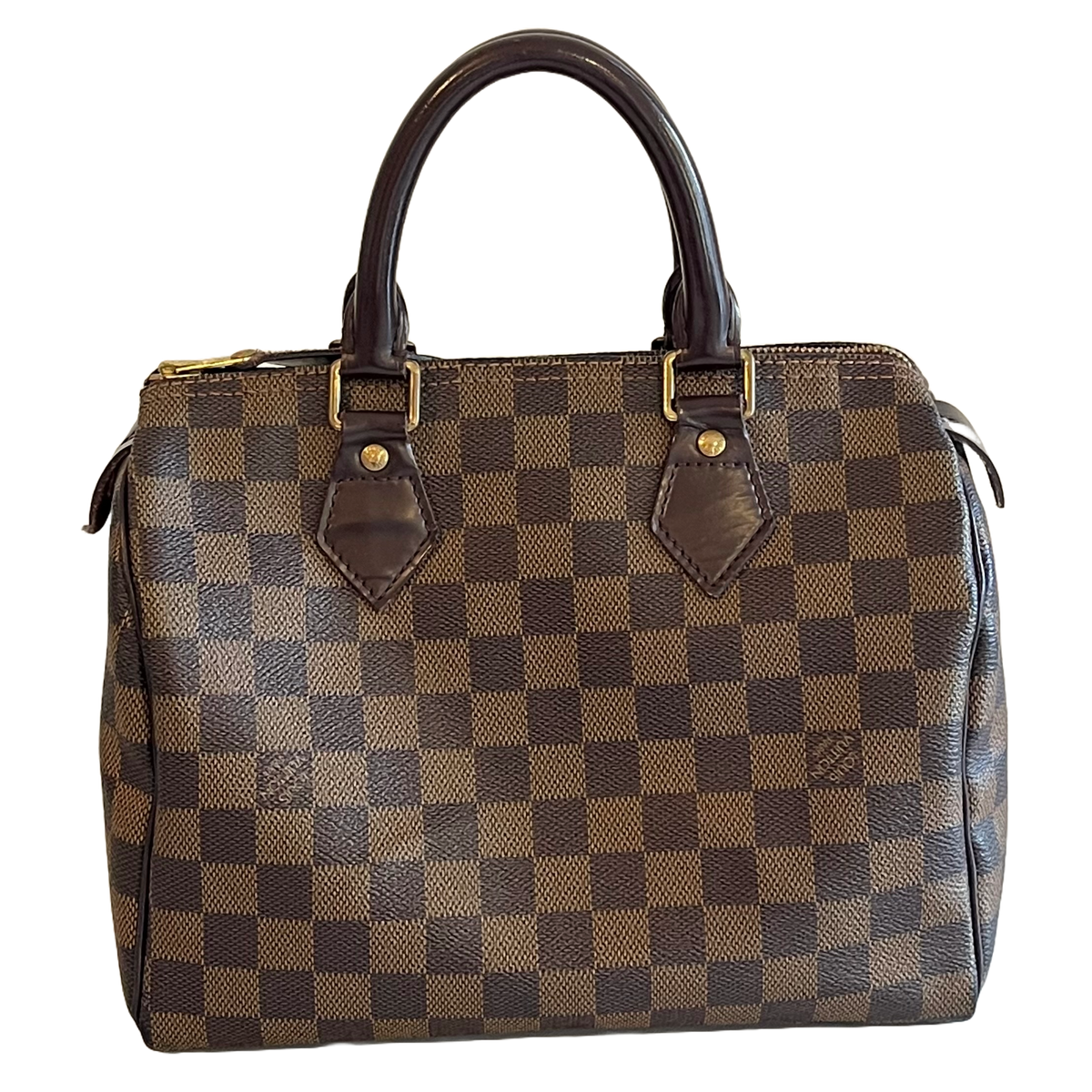 SOLD! Louis Vuitton Damier Ebene Speedy 30. Excellent condition. $1200.