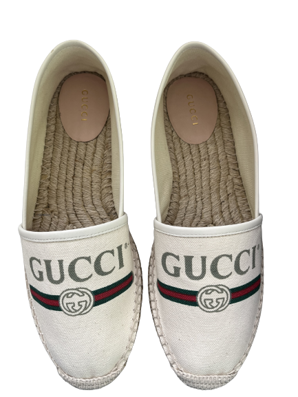 Gucci espadrilles cream online