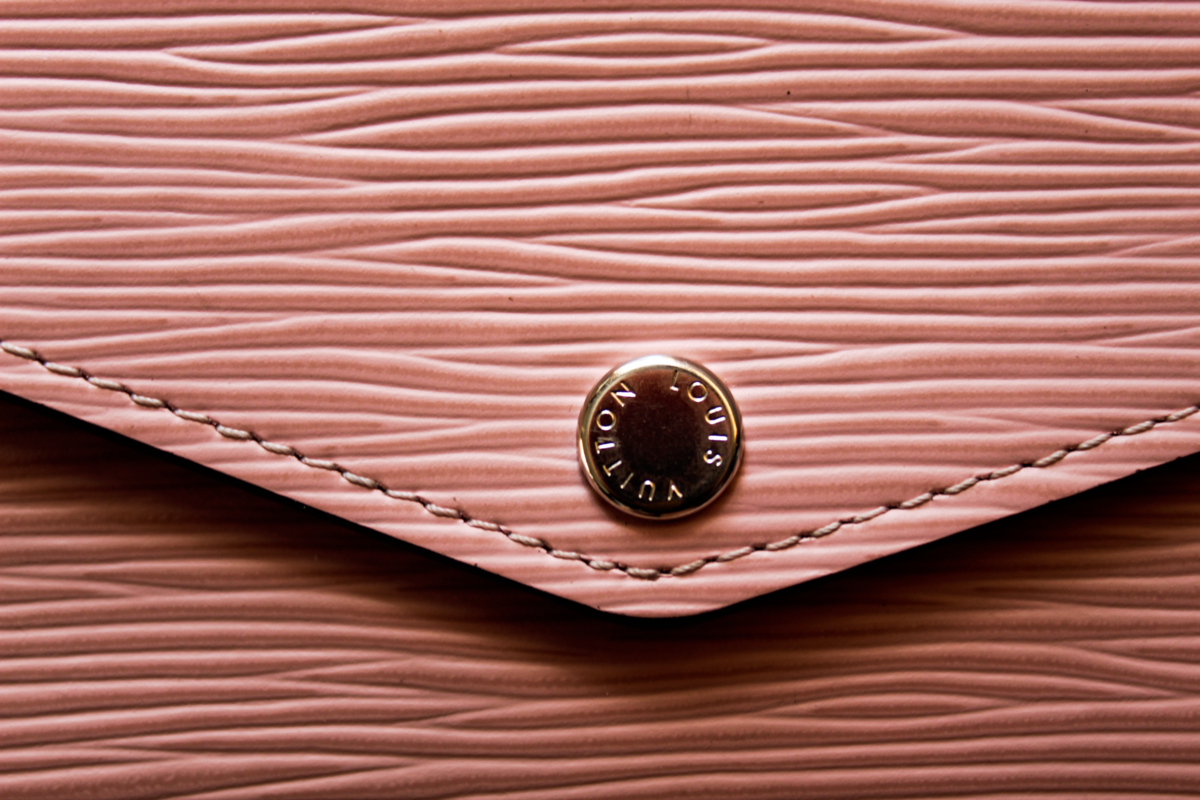 Louis Vuitton Rose Ballerine Epi Leather Victorine Wallet Louis