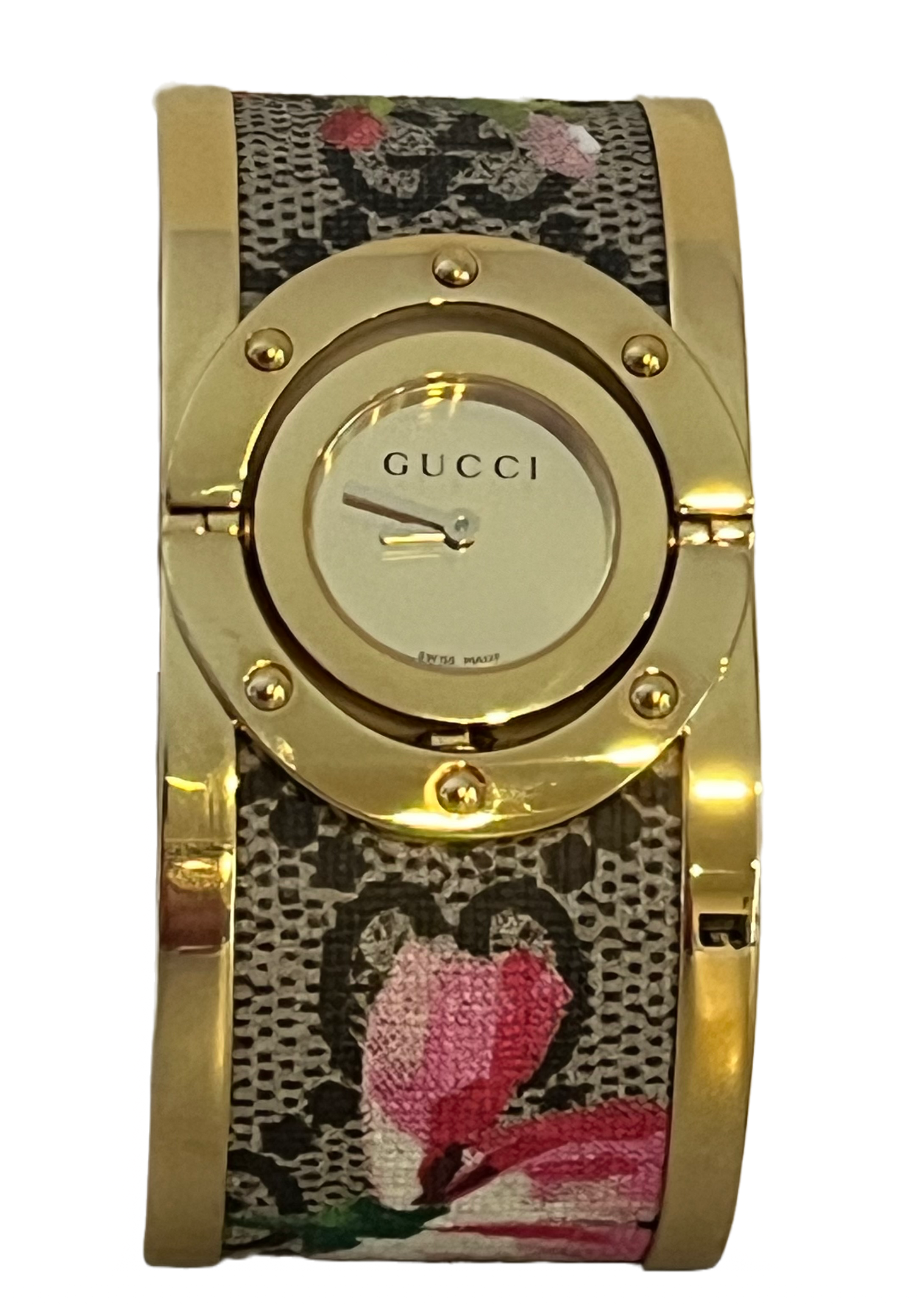 Shop Gucci G-Timeless Slim Yellow Gold PVD Stainless Steel Bracelet Watch |  Saks Fifth Avenue