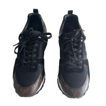 Louis Vuitton RunAway Sneakers Black and Monogram Canvas