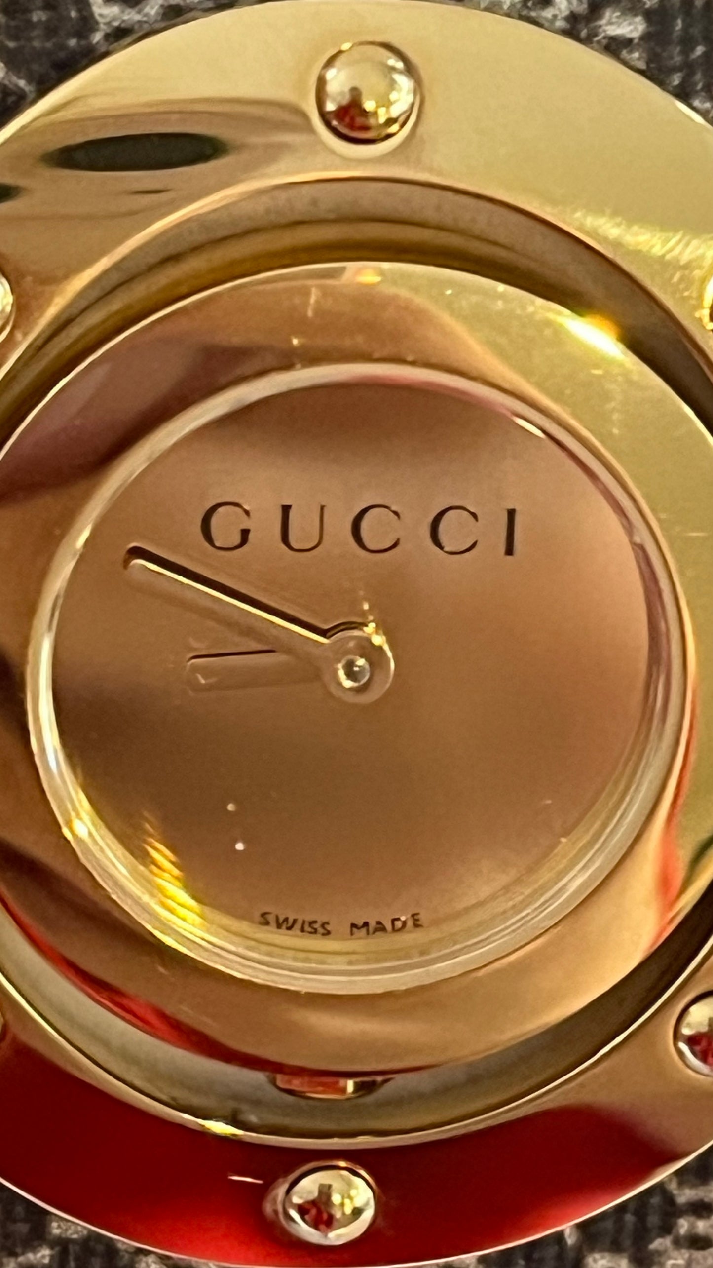 Gucci Blossom Twirl Bangle Bracelet Watch