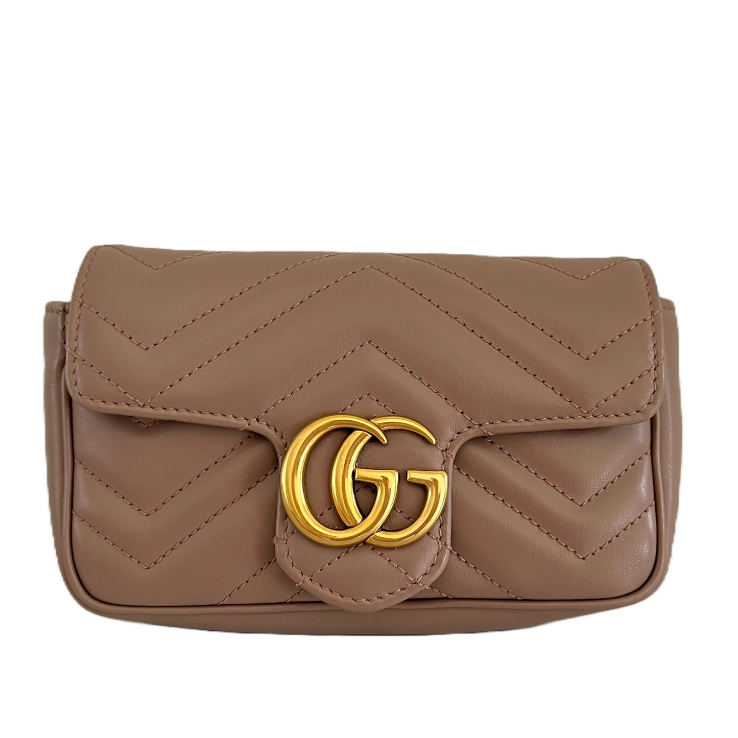 Gucci GG Marmont Metelasse, Super Mini Shoulder bag