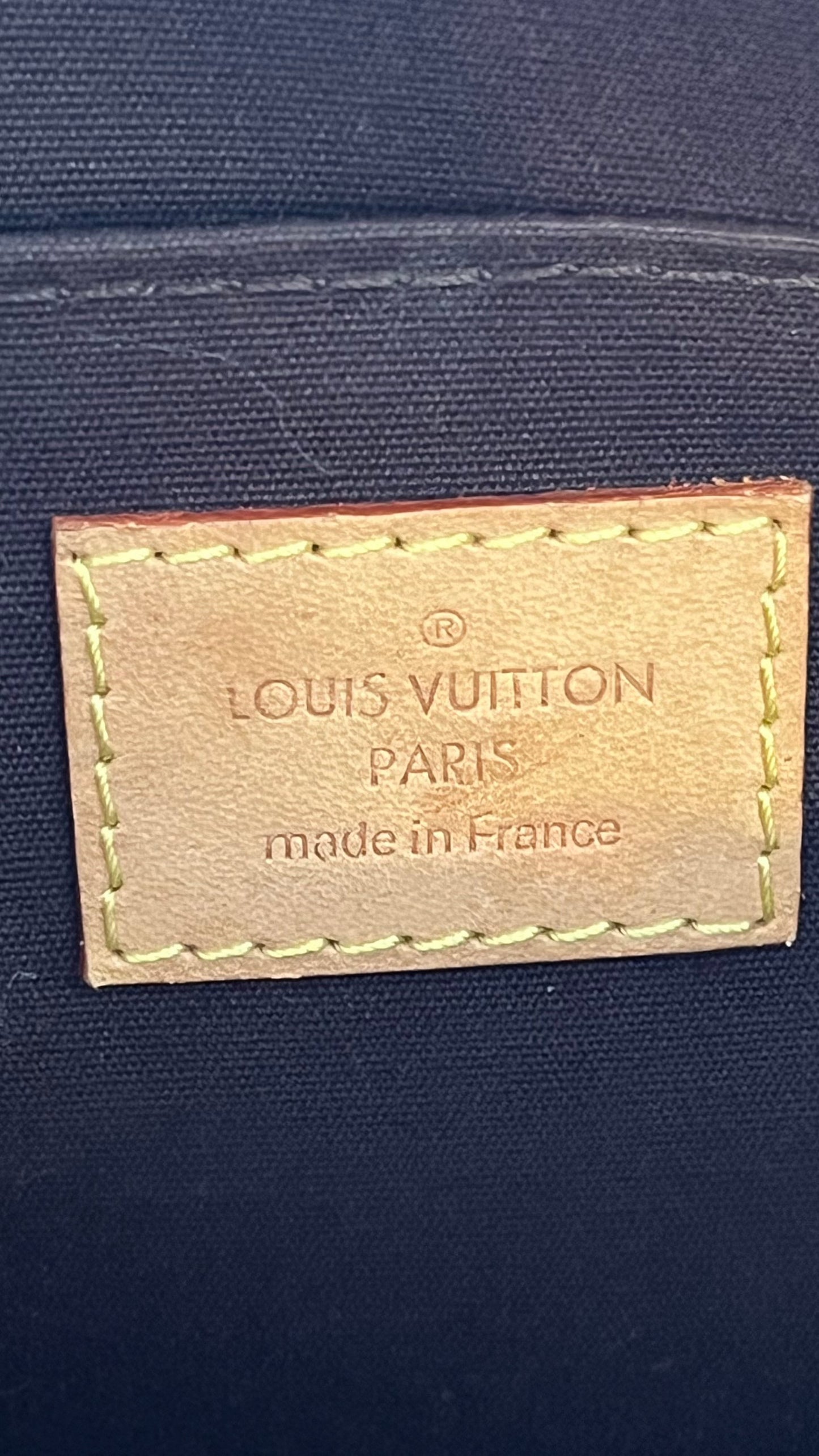 Louis Vuitton Roxbury Drive, Vernis Monogram Leather Amarante