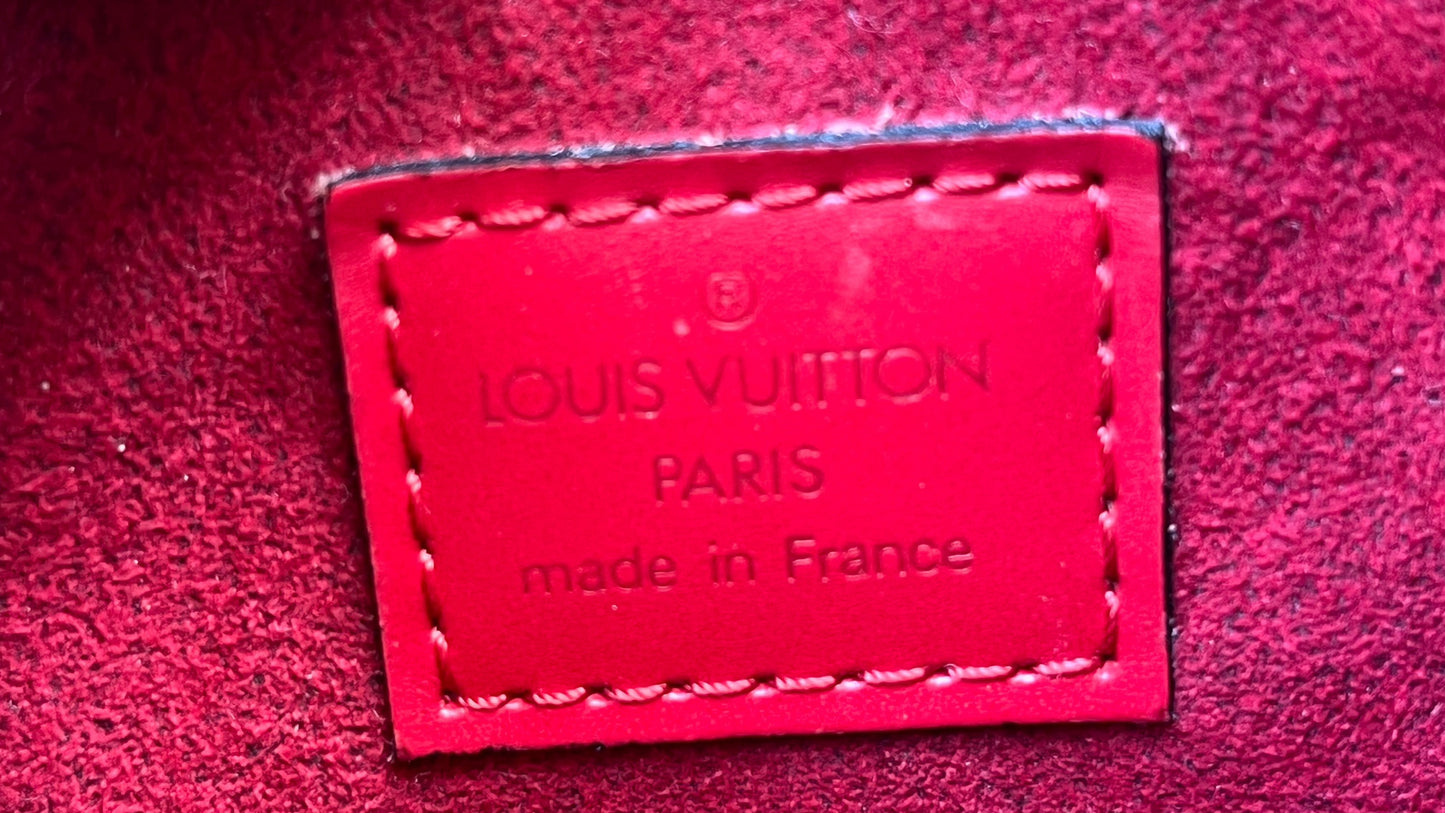 Louis Vuitton Pont Neuf PM, Red Epi