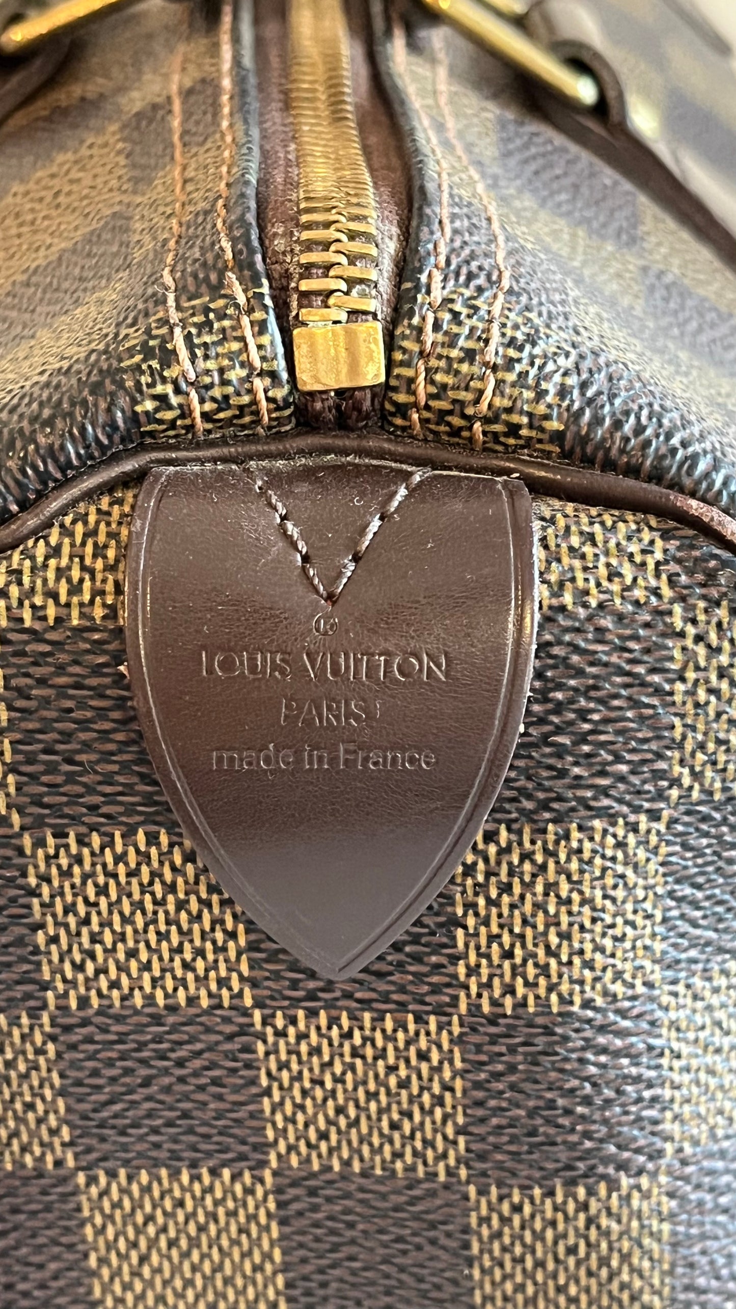 Louis Vuitton Speedy 30, Damier Ebene