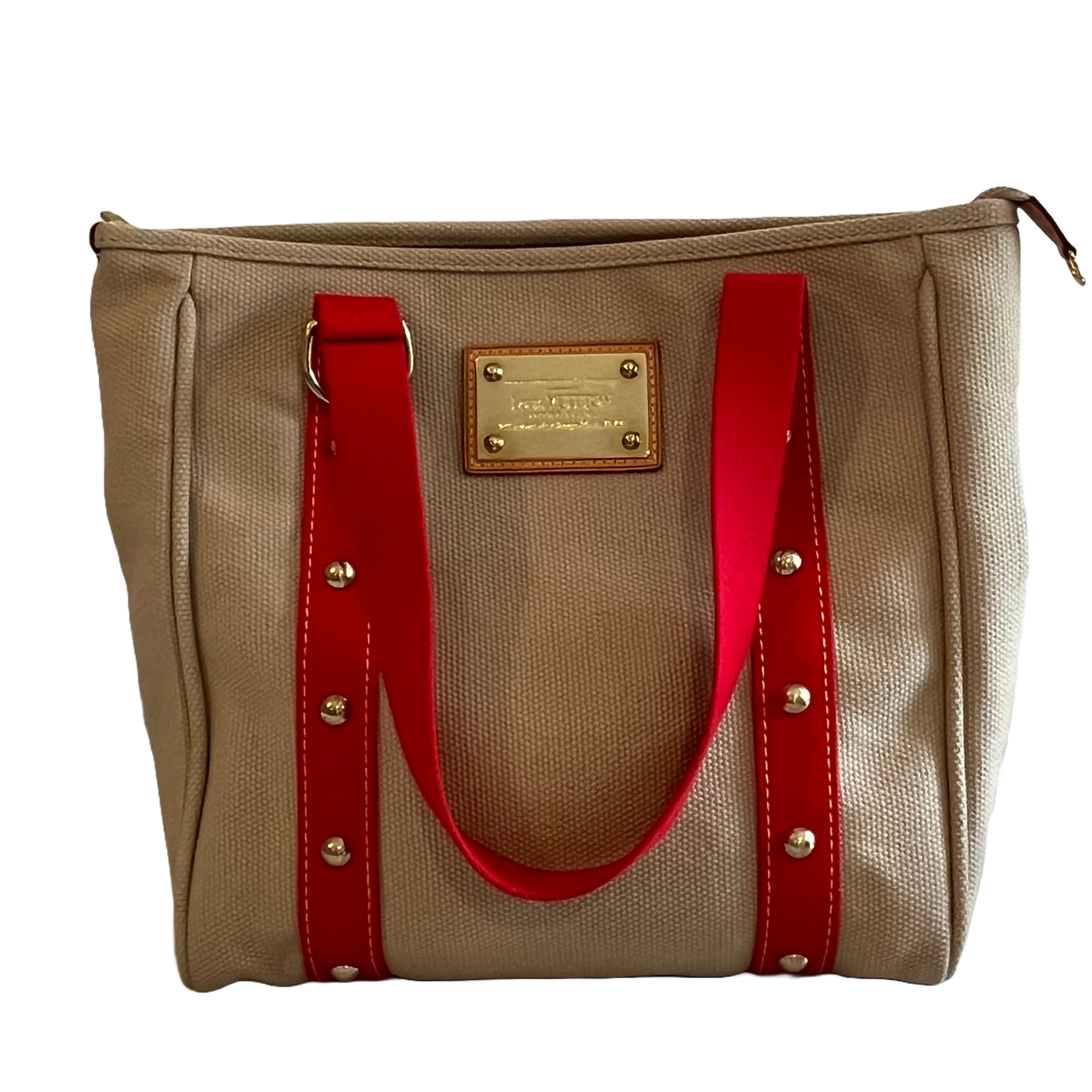 Louis Vuitton Antigua Cabas MM, Beige