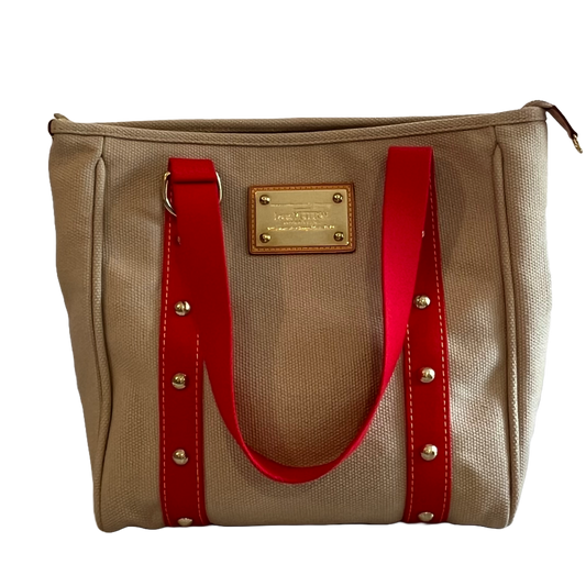 Louis Vuitton Antigua Cabas MM, Beige