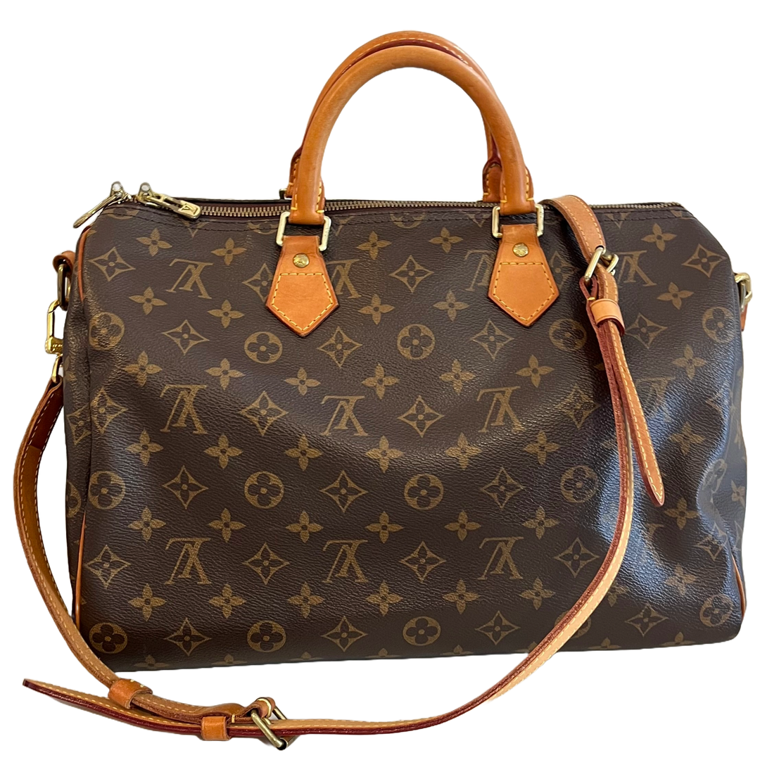 Monogram Canvas Speedy 35