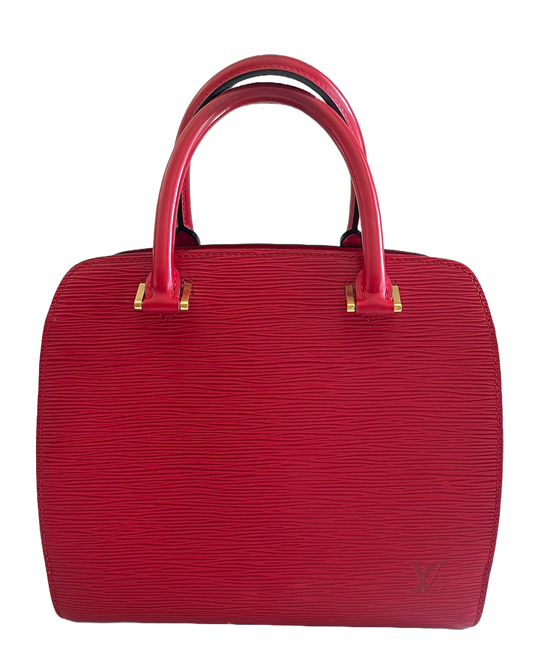 Louis Vuitton Pont Neuf PM, Red Epi