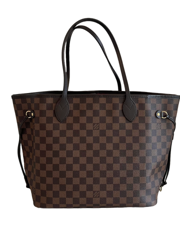 Louis vuitton neverfull tote damier mm hot sale