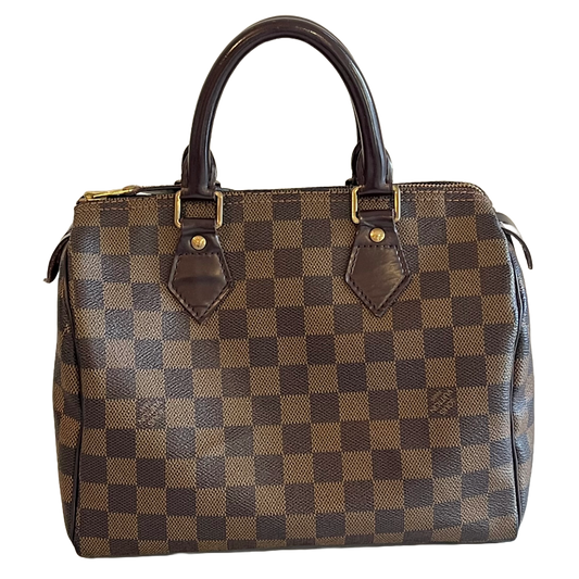 Louis Vuitton Speedy 25, Damier Ebene