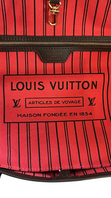 Louis Vuitton Neverfull MM, Damier Ebene