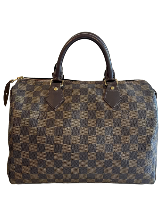 Louis Vuitton Speedy 30, Damier Ebene