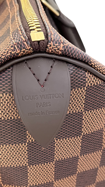 Shop for Louis Vuitton Black Epi Leather Speedy 35 cm Satchel Bag