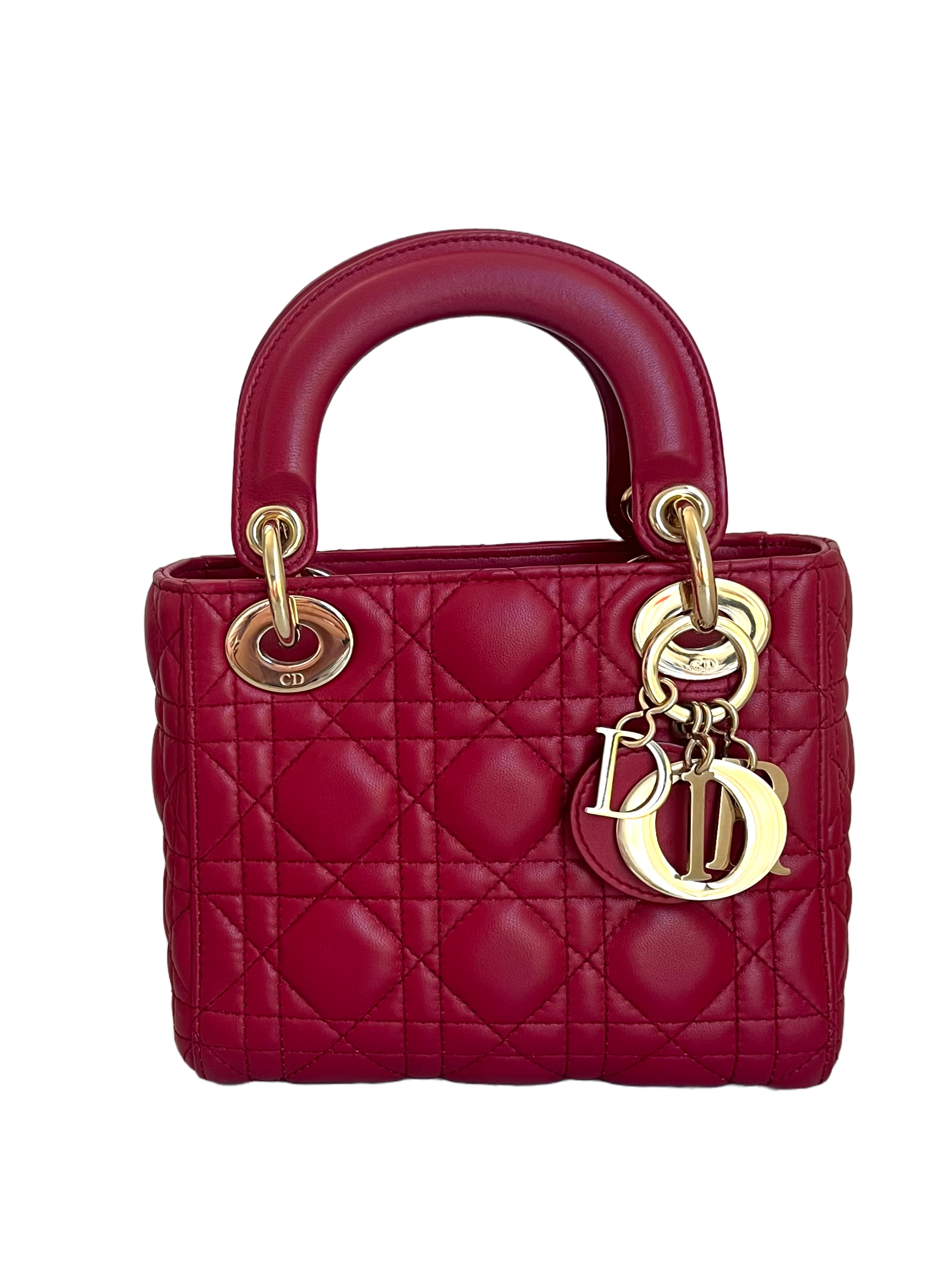 Mini Lady Dior Bag Red  Nice Bag