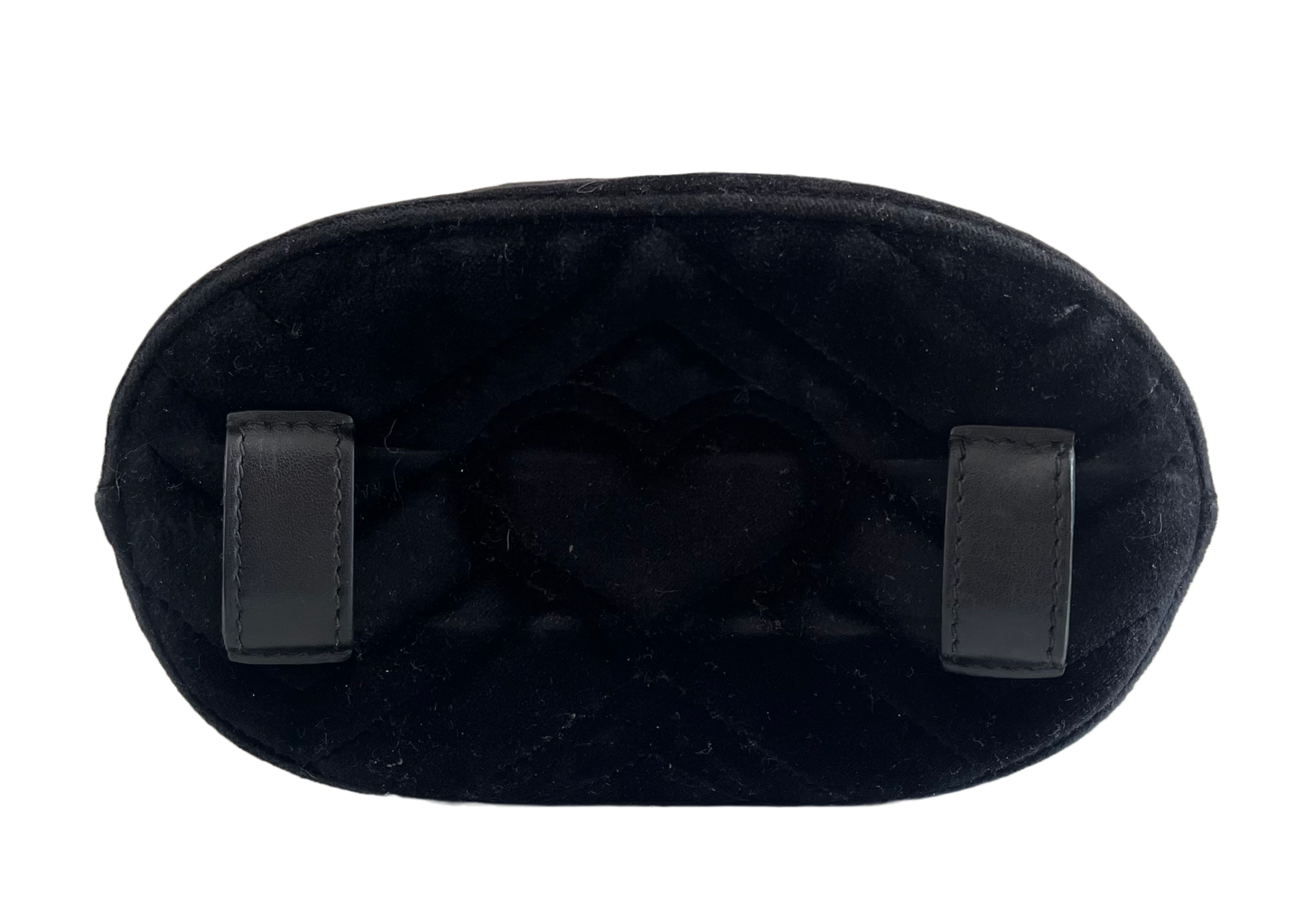 Gucci Marmont Belt Bag, Black Velvet