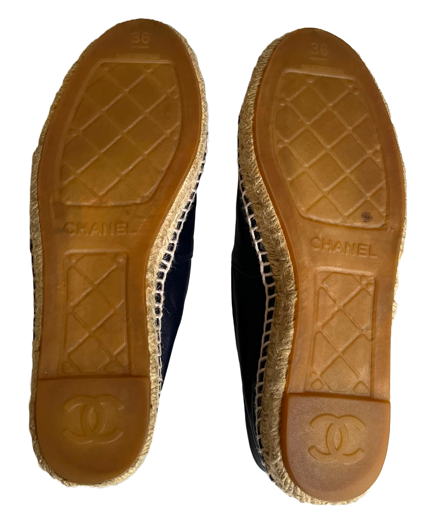 Chanel Espadrilles, Lambskin Leather